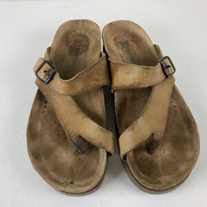 Mephisto Toe Loop Sandals Women's Sz 10 / EU40 Thong Slides Comfort Shoe